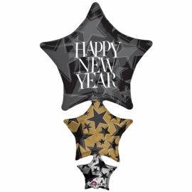 fóliový balón Happy New Year