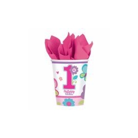 Pohárik 1.narodeniny B -day Girl