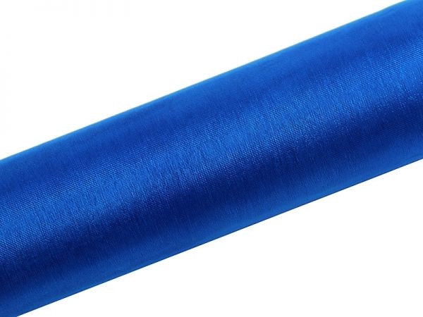 Organza tmavo tyrkysová úzka