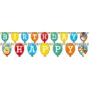 Banner Macko Pú happy birthday