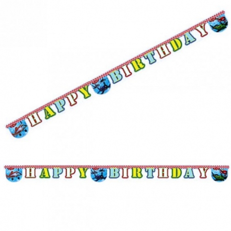 Banner Lietadlá happy birthday