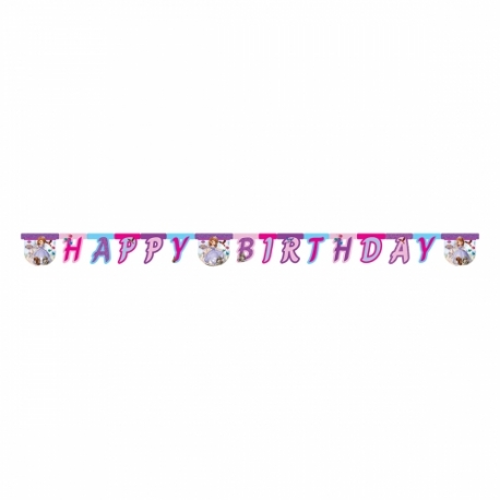 Banner Sofia happy birthday