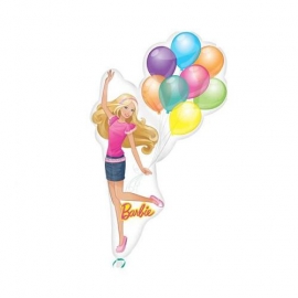 Mini foliový balón Barbie balloons