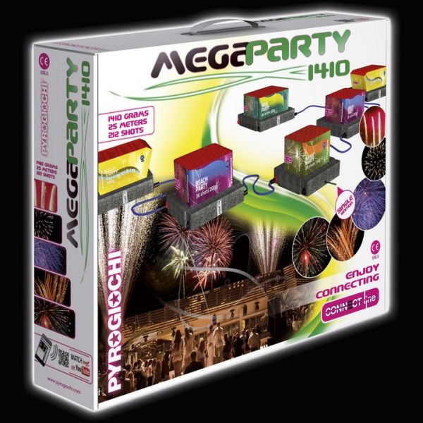 Ohňostroj Megaparty 1410