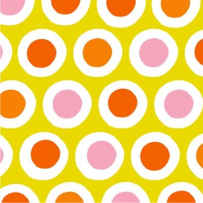 Servítky žlté s guľôčkami