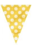 Vlajočky dots žlté