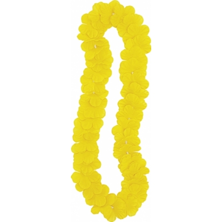 Havajský veniec žltá