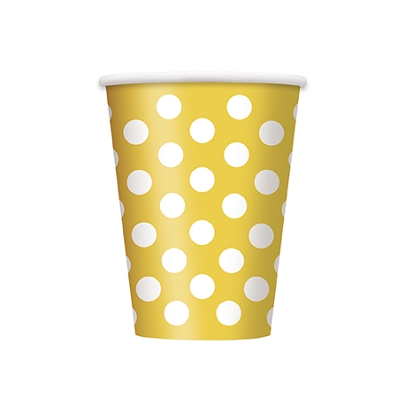 Pohárik žlté bodky
