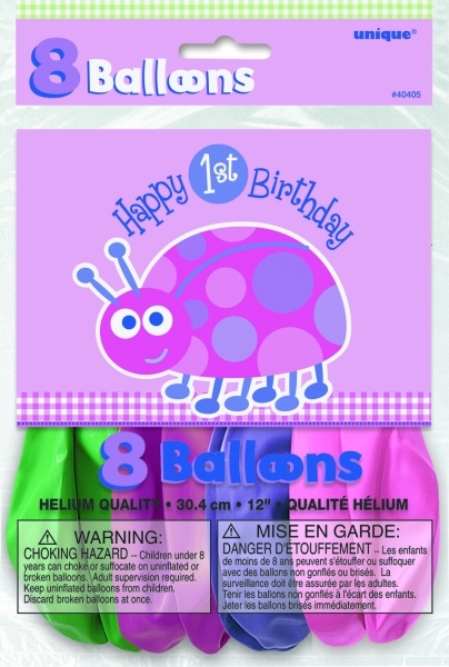 Balóny lienka dievča