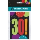 Pozvánky happy 30
