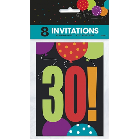 Pozvánky happy 30