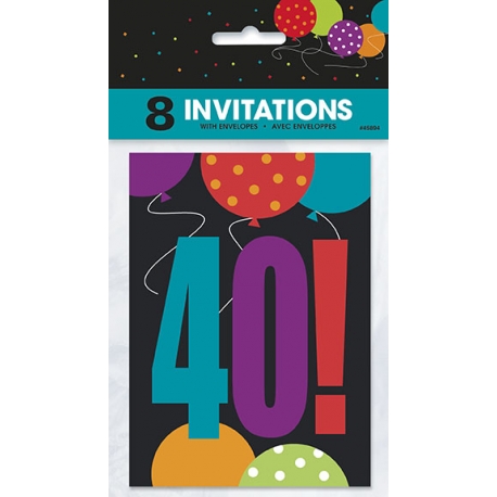 Pozvánky happy 40