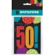 Pozvánky happy 50