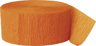 Krepový papier oranžová