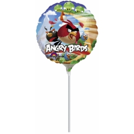Mini fóliový balón Angry Birds family