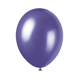 Perleťové balóny fialové