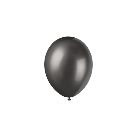 Perleťové balóny čierne