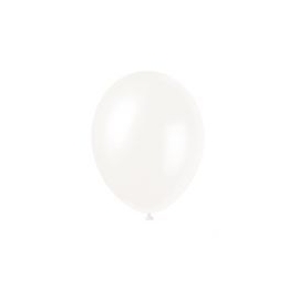 Perleťové balóny biele 25 ks