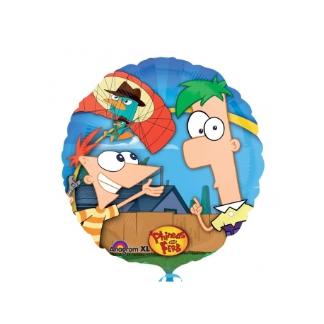 fóliový balón phineas a ferb