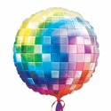 Fóliový balón disco guľa
