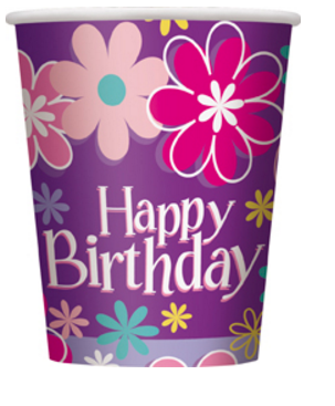 Poh&aacute;rik kvetinky happy birthday