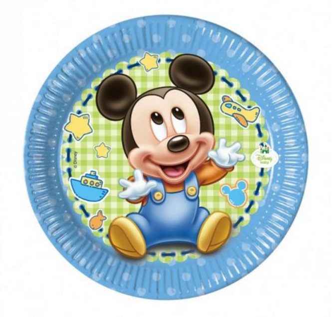 Tanierik malý 1.narodeniny Mickey