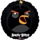 fóliový balón angry birds čierna