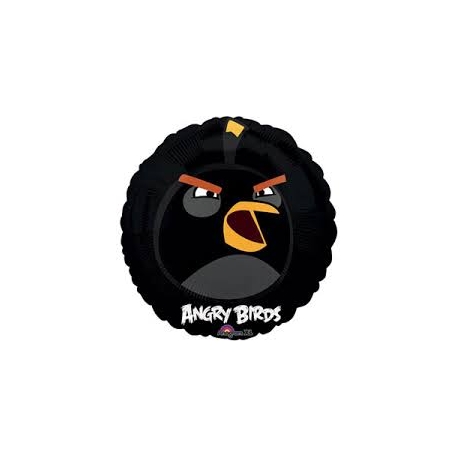 fóliový balón angry birds čierna