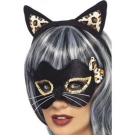 Maska Kitty halloween