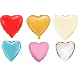 Fóliový balón srdce - rôzne farby