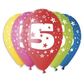 Latexové balóny "5"