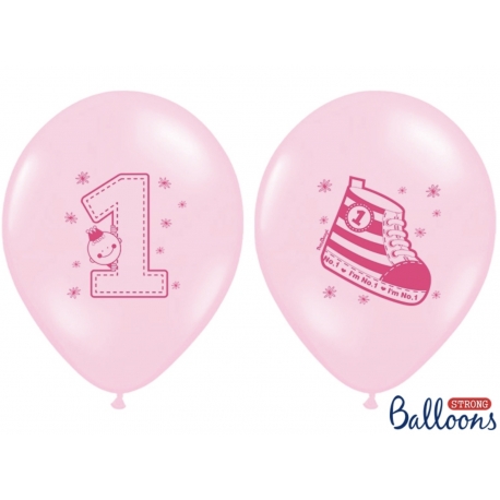 Balóny 1.narodeniny B-day Girl