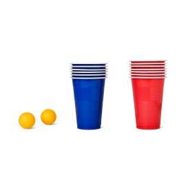 Beer pong poháre a loptičky