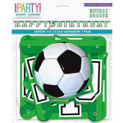 Banner futbal 9. narodeniny