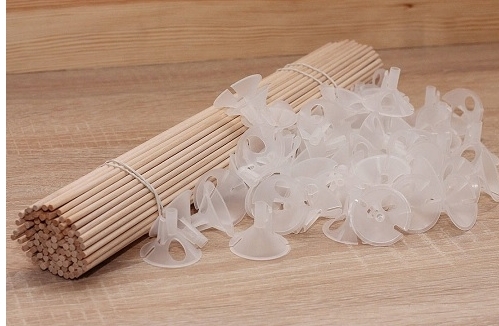 Balónová palička s násadkou bambus