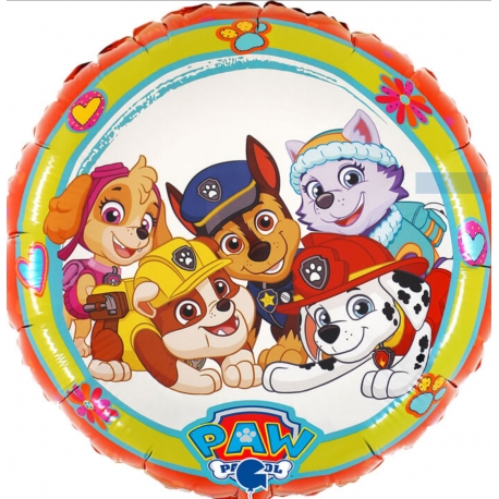 Fóliový balón Labková Patrola 47cm
