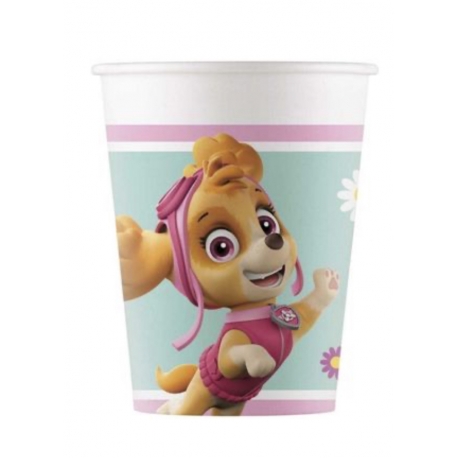 Poháre Labková patrola Skye a Everest 200ml 8ks