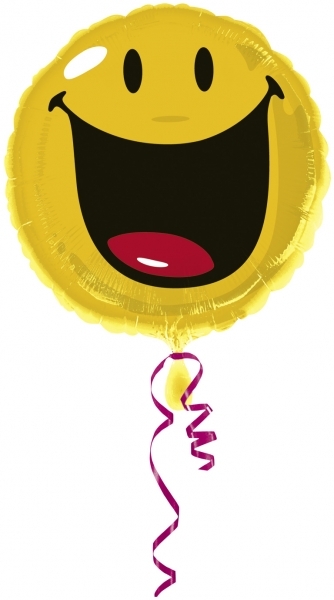 Foliový balón Smiley