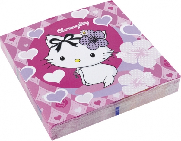 Serv&iacute;tky Charmmy Kitty hearts