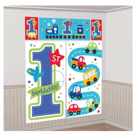 Nástenná dekorácia 1.narodeniny B-day Boy