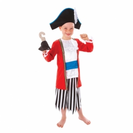 Kostým Kapitán pirátov 6-8 rokov